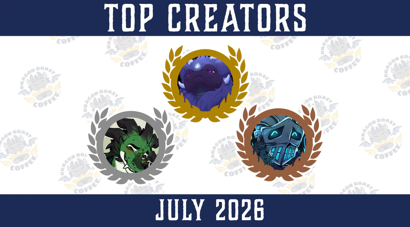 Our Top Creators - July 2026