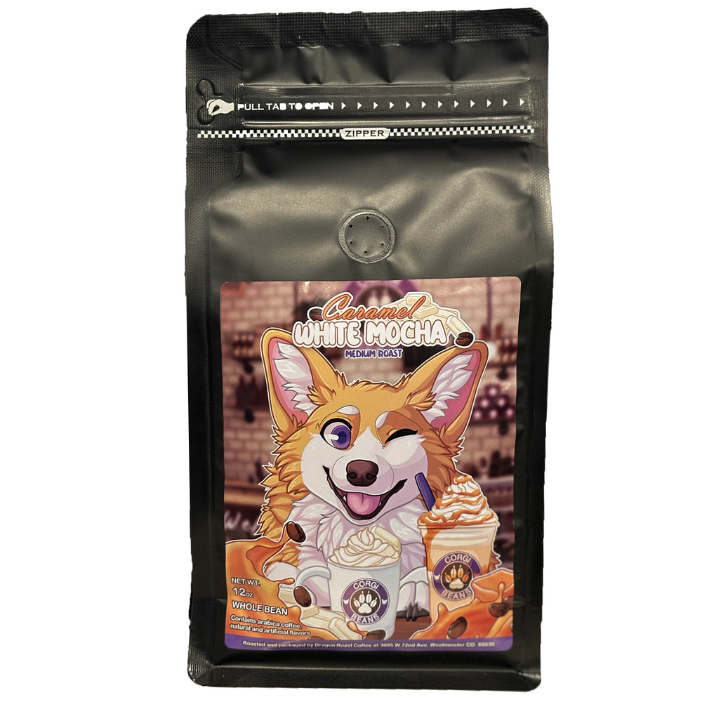 Corgi Beans - Caramel White Mocha 10oz
