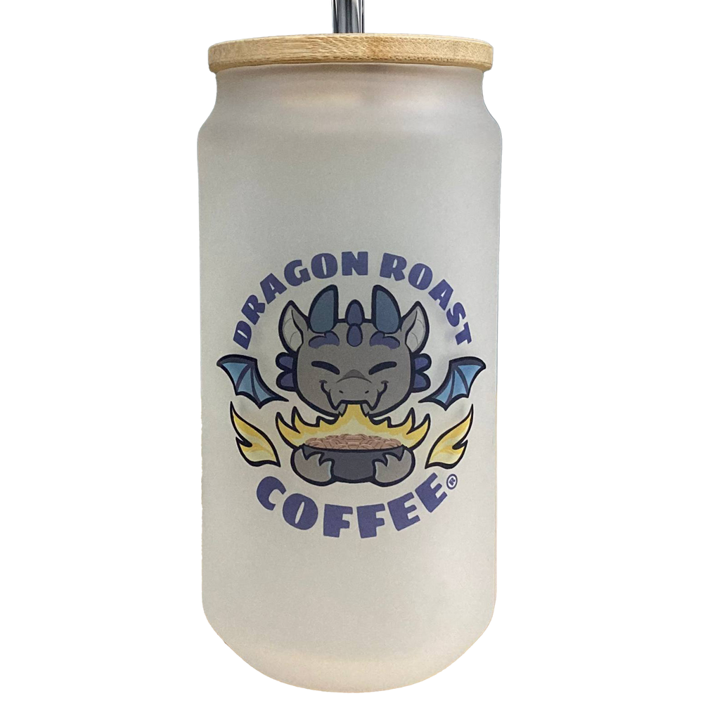 Frosted Glass Can