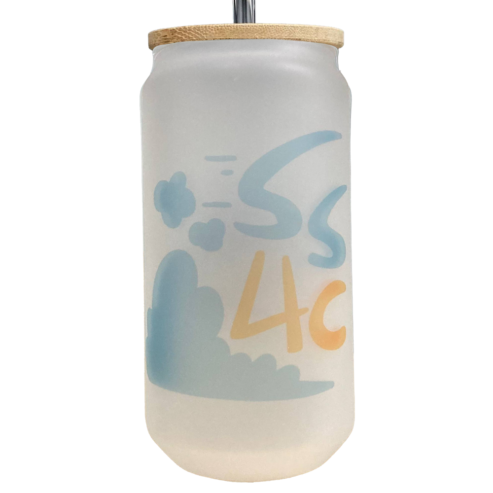 SS4C Frosted Glass Can